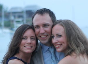 The joy of our lives: Gail, Andy, Sarah